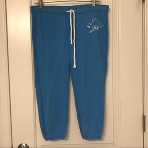 Abercrombie cropped sweatpants